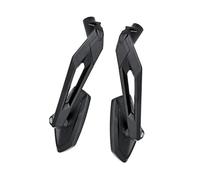 TYNBV Accessori per motociclette Specchietti Retrovisori per Moto Specchietti Retrovisori per Manubrio per BMW F850GS/ADV 2017 2018 2019 2020 2021 2022 2023 2024(Black)