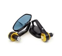 TYNBV Accessori per motociclette Specchietti Retrovisori per Moto Specchietti Retrovisori per Moto Accessori per Moto per Honda CB 600 Hornet Sh 125i Grom Msx125 per Integra 750 CB 900(Jaune)