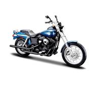 TYNBV Modello di Collezione 1/12 Modello di Moto Die Cast Veicoli da Collezione Hobby Giocattoli Regalo Compleanno per Harley per Dyna per Super Glide Sport 2004