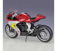 TYNBV Modello di Collezione 1:12 Modello di Moto Simulazione Giocattolo in Lega Regalo per MV Agusta per Superveloce Fa 2022