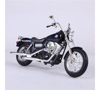 TYNBV Modello di Collezione 1/12 per Harley per Davidson FXDBI per Dyna Street Bob 2006 Moto in Metallo Model Collection Simulazione Fonde sotto Pressione Regali per