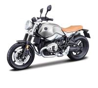 TYNBV Modello di Collezione 1:18 Simulazione di Motociclette Collezione Modelli in Lega Regalo Auto Giocattolo per BMW T Scrambler