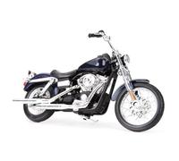 TYNBV Modello di Collezione Modello di Moto Giocattolo Collezione Auto 1:18 per Harley per Davidson FXDBI per Dyna Street Bob 2006(Blue)