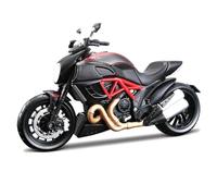 TYNBV Modello di Collezione per Ducati Diavel Carbon 1/12 Modello di Moto Die Cast Veicoli da Collezione Hobby Giocattoli Regalo Compleanno