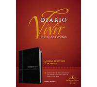 Tyndale Biblia de Estudio del Diario Vivir Rvr60, Duotono (Rilegato in ecopelle)
