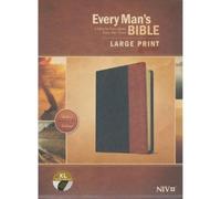 Tyndale Every Man's Bible NIV, Large Print, Tutone (Rilegato in ecopelle)