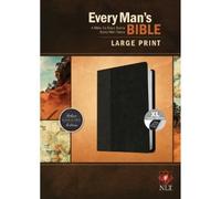 Tyndale Every Man's Bible NLT, Large Print, Tutone (Rilegato in ecopelle)