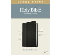 Tyndale House KJV Large Print Thinline Reference Bible, F (Rilegato in ecopelle)