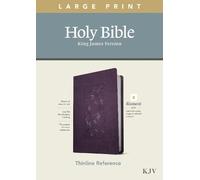 Tyndale House KJV Large Print Thinline Reference Bible, F (Rilegato in ecopelle)