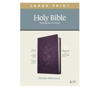 Tyndale House KJV Large Print Thinline Reference Bible, F (Rilegato in ecopelle)