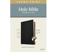 Tyndale House KJV Large Print Thinline Reference Bible, F (Rilegato in ecopelle)