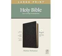 Tyndale House NLT Large Print Thinline Reference Bible, F (Rilegato in ecopelle)