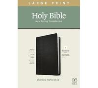 Tyndale House NLT Large Print Thinline Reference Bible, F (Rilegato in ecopelle)