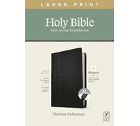 Tyndale House NLT Large Print Thinline Reference Bible, F (Rilegato in ecopelle)
