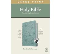 Tyndale House NLT Large Print Thinline Reference Bible, F (Rilegato in ecopelle)