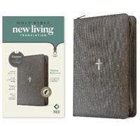 Tyndale House P NLT Thinline Reference Zipper Bible, Fila (Rilegato in ecopelle)
