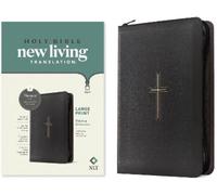 NLT Large Print Thinline Reference Zipper Bible