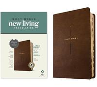 NLT Large Print Thinline Center-Column Reference Bible