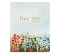 Tyndale Inspire Bible Large Print NLT (Leatherlike, Flora (Rilegato in ecopelle)