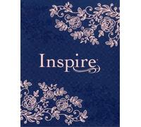 Tyndale Inspire Bible NLT (Hardcover Leatherlike, Navy) (Rilegato in ecopelle)