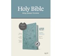 Tyndale KJV Large Print Thinline Reference Bible, Filamen (Rilegato in ecopelle)