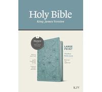 Tyndale KJV Large Print Thinline Reference Bible, Filamen (Rilegato in ecopelle)