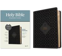 Tyndale KJV Wide Margin Bible, Filament Enabled (Hardcove (Rilegato in ecopelle)