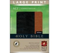 Tyndale Large Print Compact Bible-NLT (Rilegato in ecopelle)