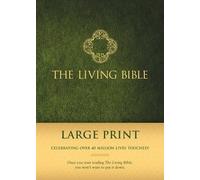 Tyndale Living Bible Paraphrased-LIV-Large Print (Copertina rigida) Living Bible