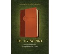 Tyndale Living Bible Tutone Brown/Tan, The (Rilegato in ecopelle)