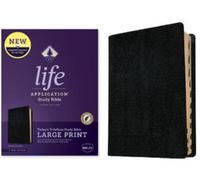 Holy Bible: Nkjv Life Application Study Bible, Red Letter, Bonded Leather, Black