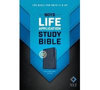 Tyndale NLT Boys Life Application Study Bible, Blue/Neon/ (Rilegato in ecopelle)