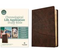 Tyndale NLT Chronological Life Application Study Bible, S (Rilegato in ecopelle)