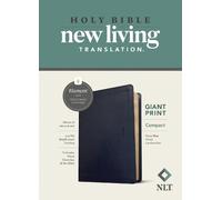 Tyndale NLT Compact Giant Print Bible, Filament Edition, (Rilegato in ecopelle)