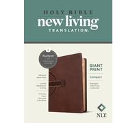 Tyndale NLT Compact Giant Print Bible, Filament Edition, (Rilegato in ecopelle)