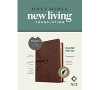 Tyndale NLT Compact Giant Print Bible, Filament-Enabled E (Rilegato in ecopelle)