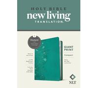 Tyndale NLT Compact Giant Print Bible, Filament-Enabled E (Rilegato in ecopelle)