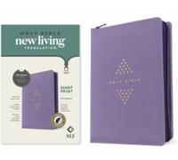 Tyndale NLT Compact Giant Print Zipper Bible, Filament-En (Rilegato in ecopelle)