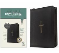 Tyndale NLT Compact Giant Print Zipper Bible, Filament-En (Rilegato in ecopelle)