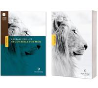 Tyndale NLT Courage for Life Study Bible for Men (Softcover, Filamen (Tascabile)