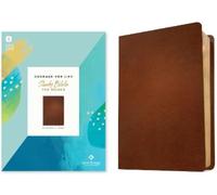 Tyndale NLT Courage for Life Study Bible for Women (Genui (Rilegato in ecopelle)
