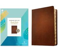 Tyndale NLT Courage for Life Study Bible for Women (Genui (Rilegato in ecopelle)