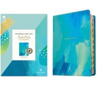 Tyndale NLT Courage for Life Study Bible for Women (Leath (Rilegato in ecopelle)