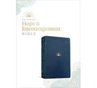 Tyndale NLT DaySpring Hope & Encouragement Bible, Navy (Rilegato in ecopelle)