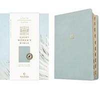 Tyndale NLT Every Woman's Bible (Leatherlike, Sky Blue, I (Rilegato in ecopelle)