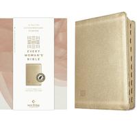 Tyndale NLT Every Woman's Bible (Leatherlike, Soft Gold, (Rilegato in ecopelle)