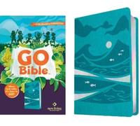Tyndale NLT Go Bible for Kids (Leatherlike, Teal Ocean) (Rilegato in ecopelle)