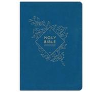 Tyndale NLT Holy Bible, Giant Print, Teal, Red Letter (Rilegato in ecopelle)