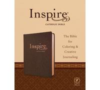 Tyndale NLT Inspire Catholic Bible (LeatherLike, Dark Bro (Rilegato in ecopelle)