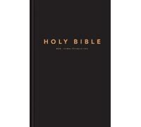 Tyndale NLT Large Print Pew Bible, Black (Copertina rigida)